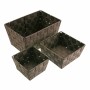 Multi-purpose basket Versa Chocolate 19 x 9 x 19 cm by Versa, Cosmetic Organisers - Ref: S3409665, Price: 4,55 €, Discount: %