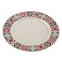 Flat plate Versa Maroon Porcelain | Tienda24 - Global Online Shop Tienda24.eu