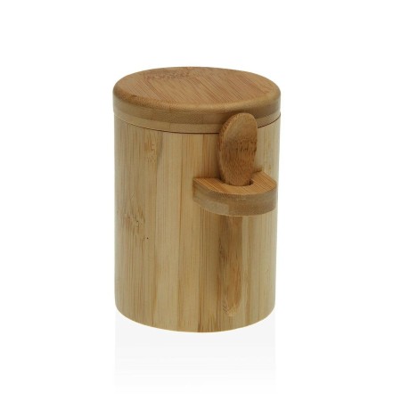 Açucareiro Versa Cerâmica Bambu Aço 7,5 x 10,3 x 10 cm de Versa, Açúcar e leite - Ref: S3410118, Preço: 7,66 €, Desconto: %