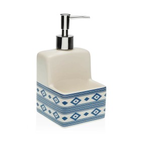 Soap Dispenser Versa Manacor Blue Ceramic Dolomite by Versa, Stands and dispensers - Ref: S3410235, Price: 8,07 €, Discount: %