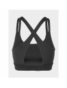 Soutien-gorge de Sport 4F Noir Yoga | Tienda24 Tienda24.eu