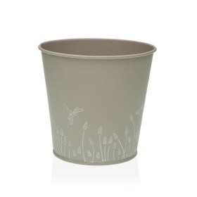 Blumentopfset Taupe Kunststoff 16,5 x 16,5 x 14,5 cm (4 Stück) | Tienda24 - Global Online Shop Tienda24.eu