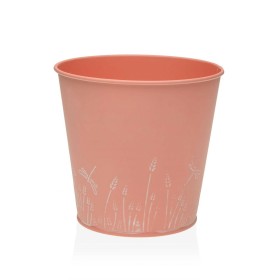 Plant pot Versa Zink Orange Metal (14 cm) by Versa, Flower Pots - Ref: S3410536, Price: 4,79 €, Discount: %