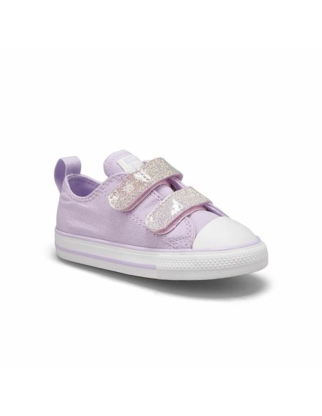 Zapatillas de Deporte para Bebés Converse Chuck Taylor All-Star 2V Lavanda | Tienda24 Tienda24.eu