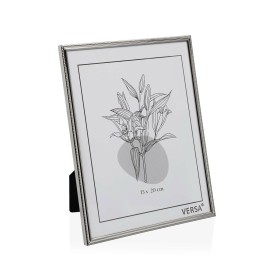 Photo frame Versa Silver Metal Minimalist 1 x 20,5 x 15,5 cm by Versa, Table and wall frames - Ref: S3411088, Price: 5,13 €, ...