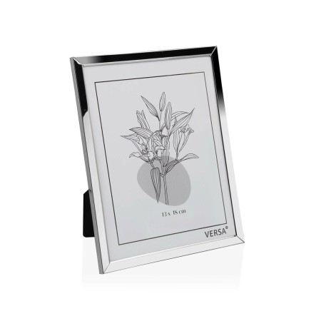 Portafoto Versa Argentato Metallo Minimalista 1 x 18,5 x 13,5 cm di Versa, Cornici da parete e da tavolo - Rif: S3411103, Pre...