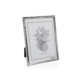 Portafoto Versa Argentato Metallo Minimalista 1 x 15,5 x 10,5 cm di Versa, Cornici da parete e da tavolo - Rif: S3411106, Pre...