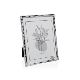 Portafoto Versa Argentato Metallo Minimalista 1 x 18,5 x 13,5 cm di Versa, Cornici da parete e da tavolo - Rif: S3411107, Pre...