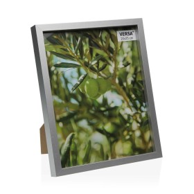 Cadre photo Versa Argenté 20 x 25 cm Bois MDF de Versa, Cadres muraux et de table - Réf : S3411349, Prix : 4,91 €, Remise : %