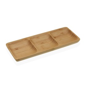 Snack tray Versa Bamboo 10 x 2 x 26 cm by Versa, Plates and dishes - Ref: S3411430, Price: 6,06 €, Discount: %