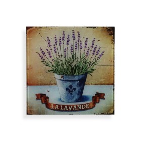 Painting Versa Lavendar Crystal 1 x 30 x 30 cm by Versa, Wall Pediments - Ref: S3411487, Price: 8,52 €, Discount: %