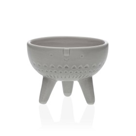 Cache-pot Versa Visage Céramique 10 x 8 x 10 cm de Versa, Cache-pots - Réf : S3411638, Prix : 5,22 €, Remise : %