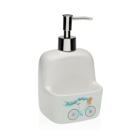 Dispensador de Sabão Versa Bicicleta Branco Cerâmica de Versa, Suportes e dispensadores - Ref: S3411917, Preço: 5,80 €, Desco...