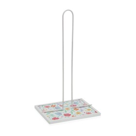 Dérouleur de papier de cuisine Versa Flandes Métal Acier Bois MDF 16,5 x 31 x 13 cm de Versa, Étagères et supports - Réf : S3...