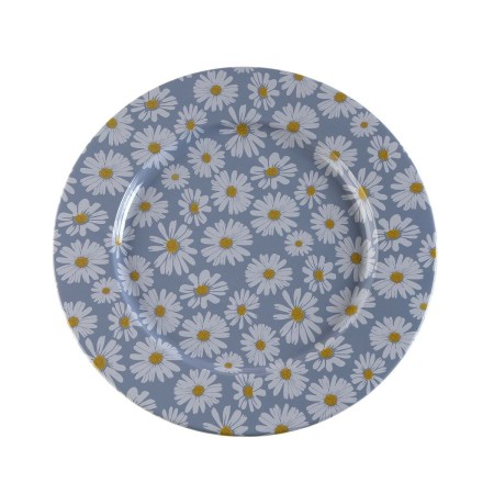 Dessous d'Assiette Versa Fleurs Métal 33 x 1,5 x 33 cm de Versa, Plats et plateaux - Réf : S3412111, Prix : 4,79 €, Remise : %