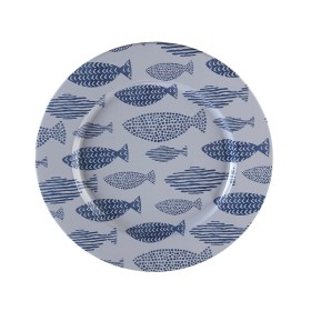 Bajo Plato Versa Peces Metal 33 x 1,5 x 33 cm de Versa, Platos y fuentes - Ref: S3412113, Precio: 4,79 €, Descuento: %