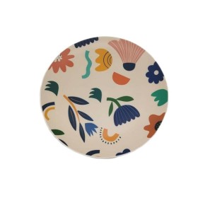 Flat Plate Versa Sunflower Polyethylene RPET Ø 25 cm by Versa, Plates and dishes - Ref: S3412442, Price: 4,36 €, Discount: %