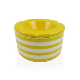 Cenicero Versa Amarillo Dolomita 11,2 x 6,2 x 11,2 cm de Versa, Ceniceros portátiles - Ref: S3412538, Precio: 5,64 €, Descuen...