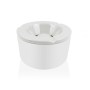 Cinzeiro Versa Branco Dolomite 11,2 x 6,2 x 11,2 cm Redondo de Versa, Cinzeiros portáteis - Ref: S3412540, Preço: 5,64 €, Des...