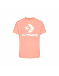 Maglia a Maniche Corte Unisex Converse Standard Fit Center Front Large Salmone da Converse, Uomo - Ref: S6497223, Precio: 18,...