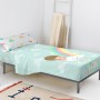 Juego de Sábanas HappyFriday Happynois Rainbow Multicolor Cama de 105 2 Piezas de HappyFriday, Sábanas y fundas de almohada -...