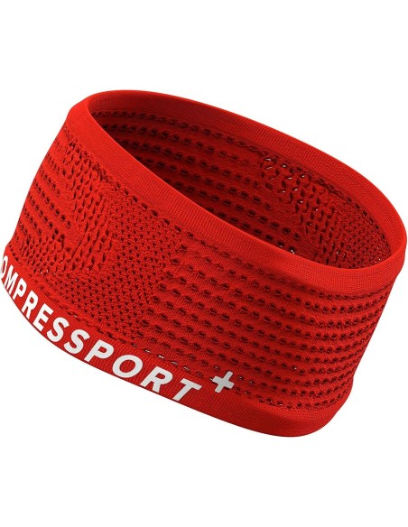 Cinta Deportiva para la Cabeza Compressport On/Off Rojo Oscuro Talla única | Tienda24 Tienda24.eu