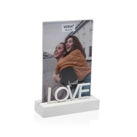 Marco de Fotos Versa Love Madera MDF 4 x 16,5 x 11,5 cm de Versa, Marcos de pared y mesa - Ref: S3412598, Precio: 6,06 €, Des...