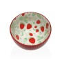 Snack Bowl Versa Ceramic Porcelain Strawberries 12,5 x 7,2 x 12,5 cm by Versa, Bowls and large cups - Ref: S3412608, Price: 5...