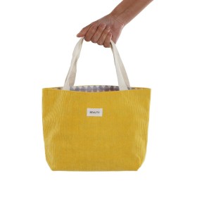 Bag Versa Corduroy Yellow 9 x 22 x 23 cm by Versa, Hobos & Shoulder Bags - Ref: S3412712, Price: 5,43 €, Discount: %