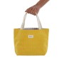 Bolsa Versa Corduroy Amarillo 9 x 22 x 23 cm de Versa, Shoppers y bolsos de hombro - Ref: S3412712, Precio: 5,43 €, Descuento: %