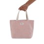 Bolsa Versa Corduroy Rosa 9 x 22 x 23 cm de Versa, Shoppers y bolsos de hombro - Ref: S3412713, Precio: 5,43 €, Descuento: %