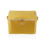 Caixa de Armazenamento Versa Corduroy 38 x 26 x 26 cm Amarelo de Versa, Organizadores de cosméticos - Ref: S3412723, Preço: 6...