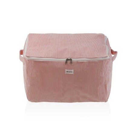 Boîte de rangement Versa Corduroy 38 x 26 x 26 cm Rose de Versa, Rangements pour produits cosmétiques - Réf : S3412724, Prix ...