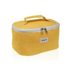 Neceser de Viaje Versa Amarillo 12 x 12 x 20 cm de Versa, Neceseres de viaje - Ref: S3412735, Precio: 5,64 €, Descuento: %