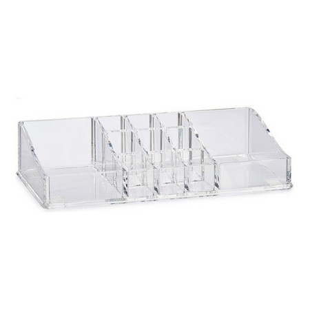 Organizador de Maquillaje Transparente 9 x 4,5 x 22,7 cm | Tienda24 - Global Online Shop Tienda24.eu