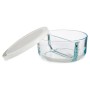 Boîte à lunch 2 Compartiments Blanc Transparent verre (16 x 7,6 x 16 cm) de Pasabahce, Stockage des aliments - Réf : S3607839...