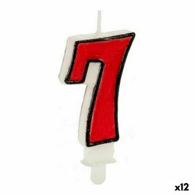 Candle Birthday Number 4 (12 Units) | Tienda24 - Global Online Shop Tienda24.eu