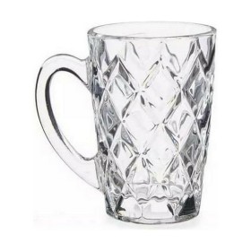 Cup Diamond Transparent Glass (110 ml) (6 Units) by Vivalto, Cups - Ref: S3618122, Price: 6,45 €, Discount: %