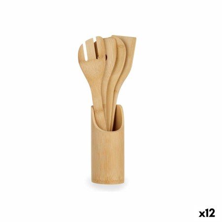 Conjunto de Utensílios de Cozinha Bambu (12 Unidades) | Tienda24 - Global Online Shop Tienda24.eu