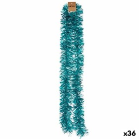 Ghirlanda Tinsel Turchese Plastica 11 x 11 x 200 cm (36 Unità) di Krist+, Natale - Rif: S3630047, Prezzo: 55,67 €, Sconto: %