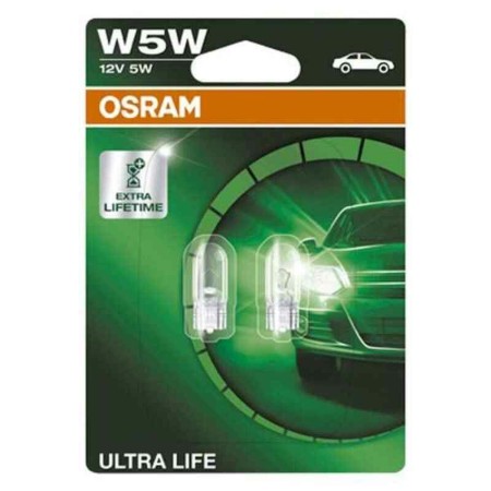 Lâmpada para Automóveis OS2825ULT-02B Osram OS2825ULT-02B W5W 5W 12V (2 Peças) de Osram, Lâmpadas - Ref: S3700794, Preço: 5,5...