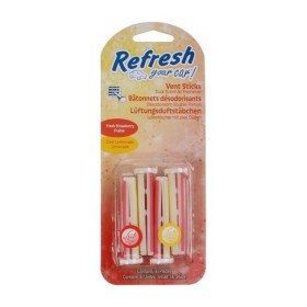 Désodorisant Pour Voiture California Scents Vent Sticks Fraise Citron (2 pcs) de California Scents, Désodorisants - Réf : S37...