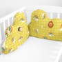 Protection du berceau HappyFriday Basic Kids Yellow bricks Multicouleur 60 x 40 cm de HappyFriday, Accessoires pour les lits ...