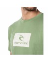 Men’s Short Sleeve T-Shirt Rip Curl Hallmark Green | Tienda24 Tienda24.eu