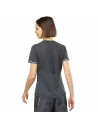 Damen Kurzarm-T-Shirt Salomon Agile Dunkelgrau | Tienda24 Tienda24.eu