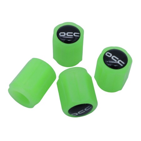 Juego de Tapones OCC Motorsport OCCLEV002 4 Unidades Fluorescente Verde | Tienda24 - Global Online Shop Tienda24.eu