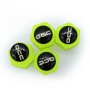 Set of Plugs and Sockets OCC Motorsport OCCLEV005 4 Units Fluorescent Yellow | Tienda24 - Global Online Shop Tienda24.eu