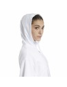 Sudadera con Capucha Mujer Reebok Sportswear Cropped Blanco | Tienda24 Tienda24.eu