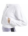 Felpa con Cappuccio Donna Reebok Sportswear Cropped Bianco da Reebok, Donna - Ref: S6498009, Precio: 30,88 €, Descuento: %