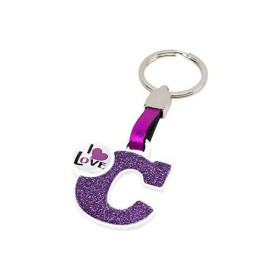 Keychain Letter C by BigBuy Car, Key Rings - Ref: S3712047, Price: 2,53 €, Discount: %